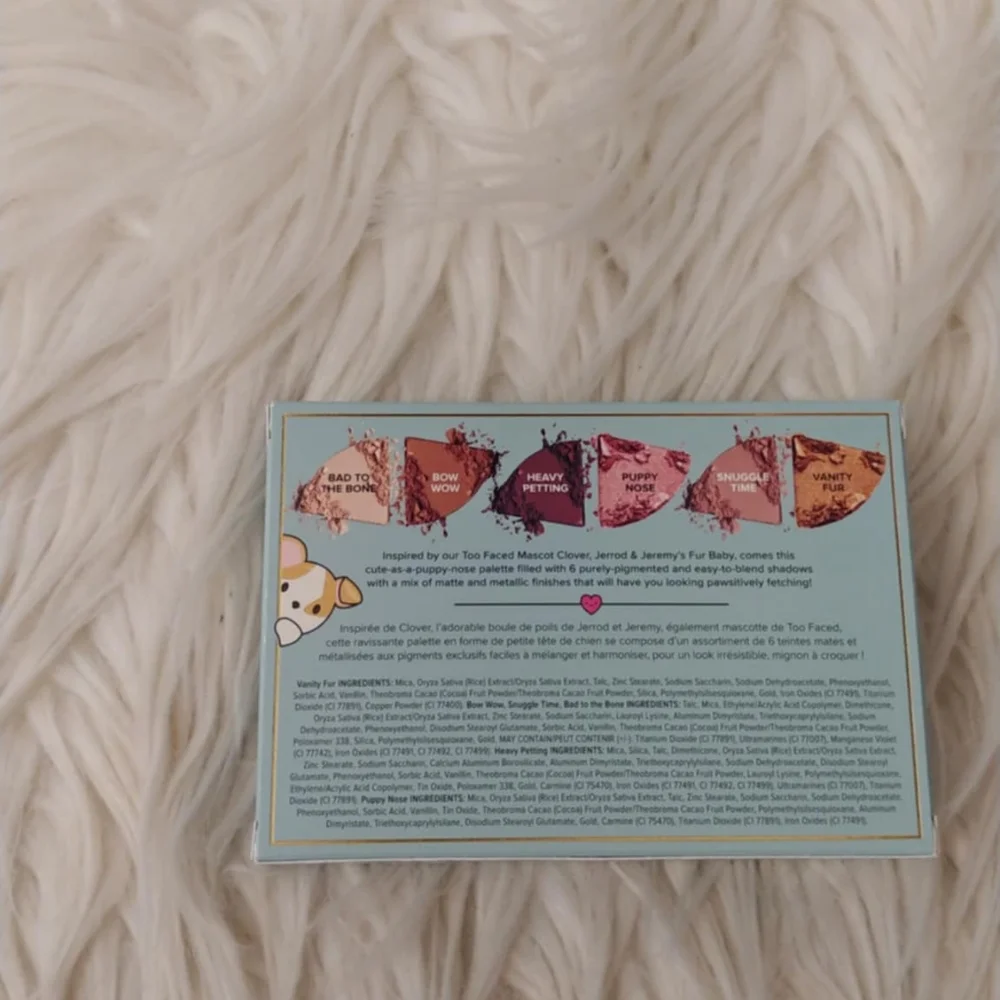 🐶FIRM! NWT TOO FACED PRETTY PUPPY LIMITED EDITION EYESHADOW PALETTE (DISCOUNTIN